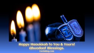 Read more about the article Happy Hanukkah to You & Yours!