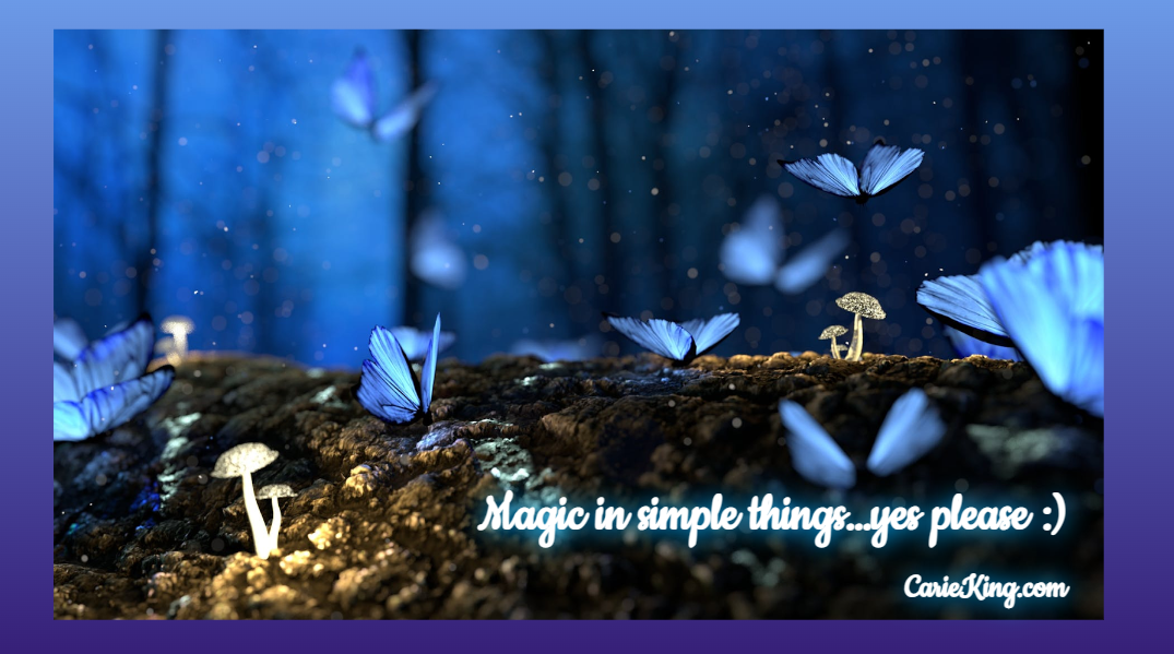 You are currently viewing Magic in simple things